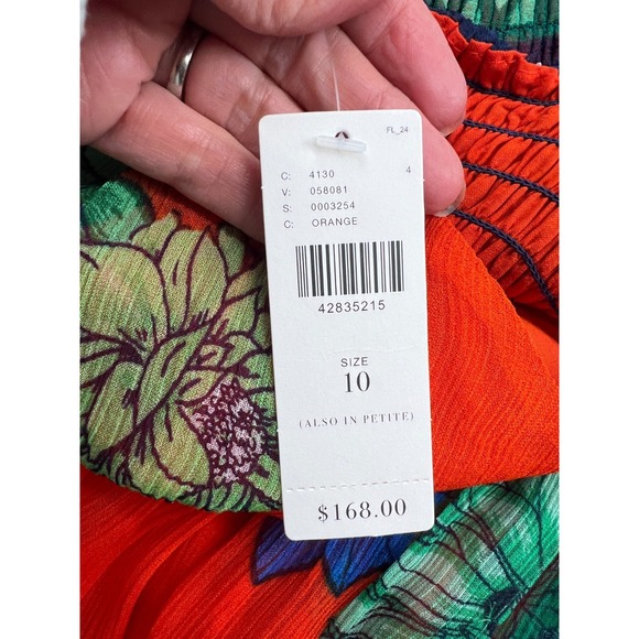 Anthropologie Maeve Ikebana Maxi Dress Womens Size 10 Boho Indie Floral Fairy - Picture 9 of 10